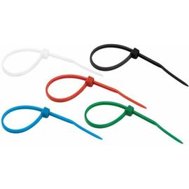 Нейлоновая хомут-стяжка REXANT 80x2,5 мм, цветная, упаковка 25 шт. 07-0088-25 