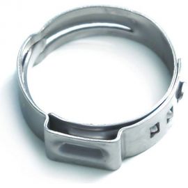 Ушковый хомут OETIKER 19.4-22.6мм, ширина 7мм, нерж. сталь Швейцария 16700026 