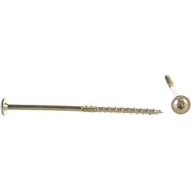 Шуруп Rusconnect CT 06012 с/нарез. д/дерева, прессшайба 6х120 100 шт. Желтый цинк 320612 