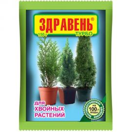 Удобрение Ваше Хозяйство Здравень Турбо для хвойных растений 150 г 4620015694672 
