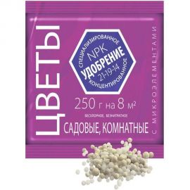 Удобрение с микроэлементами для цветов АГРОУСПЕХ 0.25 кг 51779 