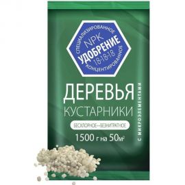 Минеральное удобрение с микроэлементами для деревьев и кустарников АГРОУСПЕХ 1.5 кг 51775 