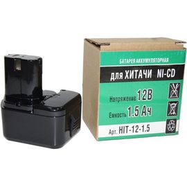 Аккумулятор Ni-CD (12V, 1.5 AН) для Hitachi DS12DVF3 P.I.T. Hit-12-1,5 