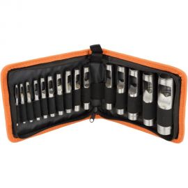 Набор просечек АвтоDело 3.0-25.0 мм 15 шт. в сумке 40415 13398 