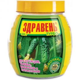 Удобрение для огурцов, тыквы, кабачков, патиссонов 300 г Ваше Хозяйство 4620015698199 