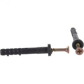 Дюбель-гвоздь с грибовидным бортиком Качественный Крепеж 6х40 50 шт 0300631 КЧ 