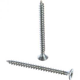 Саморез КРЕП-КОМП белый цинк POZY 4х50 500шт бд450ф 