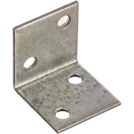 Мебельный широкий уголок ЗУБР УМШ-1.5 25х25х25 х 1.5мм белый цинк 31034-25 