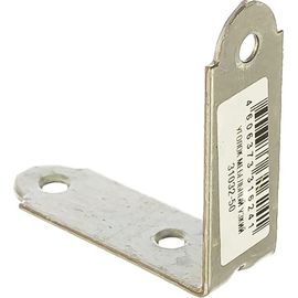 Мебельный узкий уголок ЗУБР УМ-1.5 50х50х17 х 1.5мм белый цинк 31032-50 