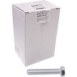 Болт с шестигранной головкой Крепежная техника полная резьба, DIN 933 558, 14х80, 15 шт. 493567 БК 