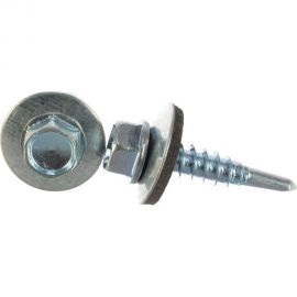 Кровельный саморез Качественный крепеж 5,5х25 цинк 150 шт 0500183 КЧ 