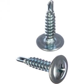 Саморез с прессшайбой Качественный Крепеж 4,2х19 сверло 220 шт 0200345 КЧ 