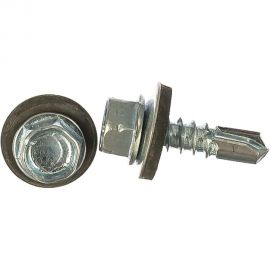 Кровельный саморез Качественный крепеж 5,5х19 цинк 160 шт 0500181 КЧ 