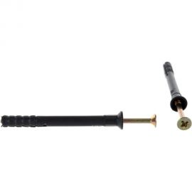 Дюбель-гвоздь Качественный Крепеж потайной бортик 6х60 60 шт 0300617 КЧ 