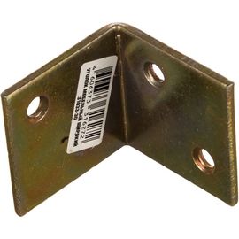 Мебельный уголок ЗУБР широкий УМШ-2.0 30х30х30 х 2мм желтый цинк 31033-30 