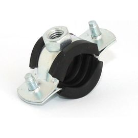 Сантехнический хомут для труб с гайкой СВК 1/2 М8 20-24 SVK-Fe015 