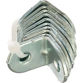 Кронштейн Россия МК 20х20, цинк, 10шт 91522 