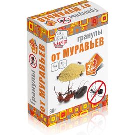 Гранулы от МУРАВЬЁВ в коробке, 80 г HELP 80277 