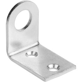 Накладка для замка ЧЕТЫРЕ СЕЗОНА 18х50, цинк, гнутая 79-1002 