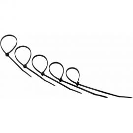 Хомут REXANT nylon 200x4.0 мм 25 шт черный 07-0201-25 