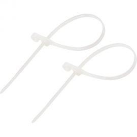 Хомут под винт REXANT nylon 4.3x200 мм 100 шт белый 07-0204 