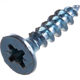 Универсальный саморез Tech-Krep 20х4,5 мм 200 шт, оцинкованный, коробка с окном 102187 