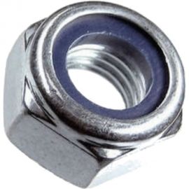 Самоконтрящаяся гайка DIN 985 оцинкованная М4, 300шт - коробка Tech-Krep 105251 