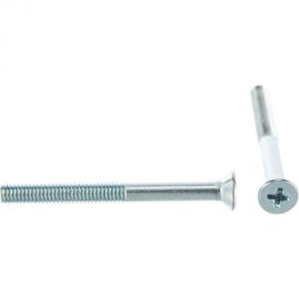 Винт DIN 965 с потайной головкой, оцинкованный М5х50, 50шт - коробка Tech-Krep 105240 