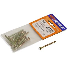 Шуруп VIPкрепеж желтый цинк 4,0х50 12шт 11348 VIP 