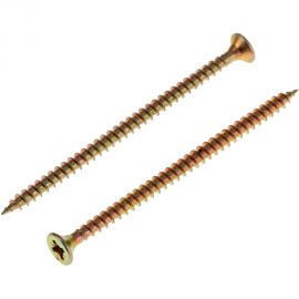 Универсальный саморез Tech-Krep 70х4,5 мм 150 шт желтый, коробка с окном 113142 