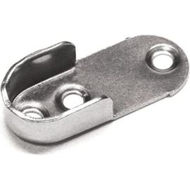 Держатель для овальных штанг Tech-Krep 30х15мм, хром 2 шт 127459 