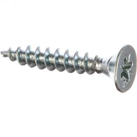 Универсальный саморез Tech-Krep 30х5,0 мм 200 шт оцинкованный, коробка с окном 102197 