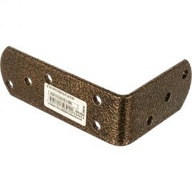 Крепежный уголок Tech-Krep черный 80х120х40х4,0 мм - накл. 124414 