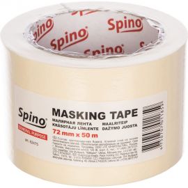 Малярная лента SPINO белая 60oC 72мм x 50м 62475 