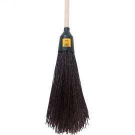 Метла Ybrooms PROFI круглой формы, с черенком М002 