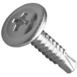 Саморез с прессшайбой Госкреп сверлок. крест/шл д/алюм. А2 4,2X19 70 шт. подвес 10-0010260 