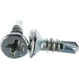 Оконный саморез Госкреп белые, сверло, 3.9х13 мм, 40 шт. 1-0021720 