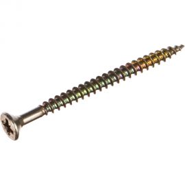 Универсальный саморез по дереву КрепСтройГрупп 4,5х60 желтый цинк, 150 шт. 145427 