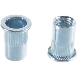 Резьбовые заклепки с насечками ЗУБР Профессионал М10, 6 шт, стальные, стандартный бортик 31318-10 