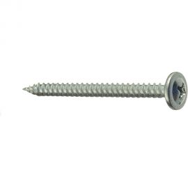 Саморезы с полусферической головкой и острием Профикреп цинк пакет, 4,2х19 12 шт 111729 