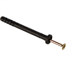 Дюбель-гвоздь с грибовидным бортиком Качественный Крепеж 6х60 30 шт 0200633 КЧ 