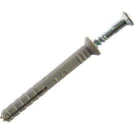 Дюбель-гвоздь с потайным бортиком 105 шт. (6x50 мм) Зубр 4-301345-06-050 