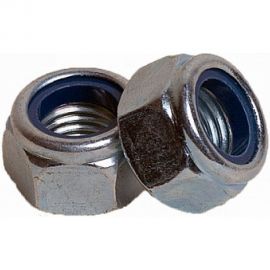 Гайка с контрящим кольцом КРЕП-КОМП DIN985 м5 100шт гс5мф 