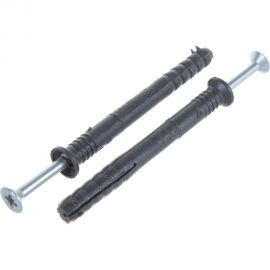 Дюбель-гвоздь НАКРЕПКО потай 6х60 75 шт блистер 502102 