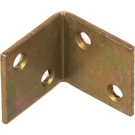 Мебельный уголок ЗУБР широкий УМШ-2.0 25х25х25 х 2мм желтый цинк 31033-25 