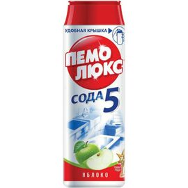 Чистящее средство ПЕМОЛЮКС Сода-5 Яблоко 480 г, порошок 2414453 601896 