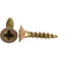 Универсальные шурупы Профикреп жёлтый цинк 3,5х16 200 шт 111191 