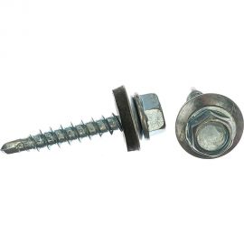 Кровельный саморез Качественный КРЕПЕЖ цинк, 5.5х38 мм, 100 шт 0500187 КЧ 