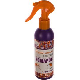 Репеллентный спрей-лосьон от комаров HELP до 4 часов защиты, 200 мл 80512 