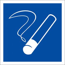 Знак Место курения Стандарт Знак D03 200x200 мм, пленка ПП 00-00026665 